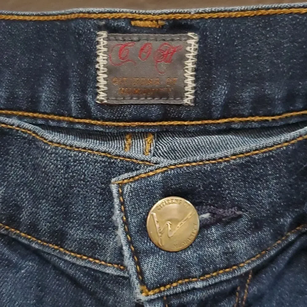 Citizens Of Humanity Elson Mid Rise Straight Leg Jeans Size 25 or 0